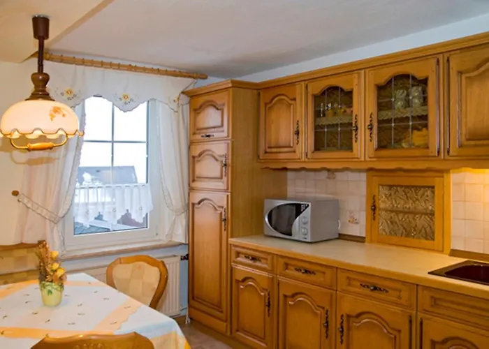 Daire Panoramaferienwohnung Bergwiese *