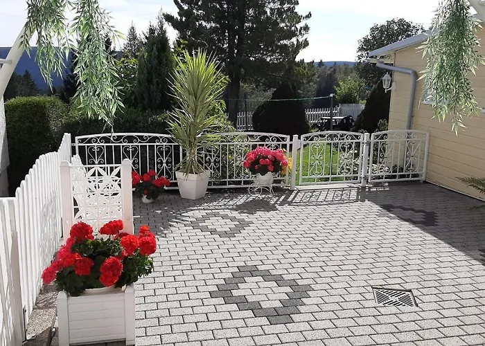 公寓 Panoramaferienwohnung Bergwiese *